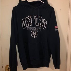 Oxford University navy blue hoodie